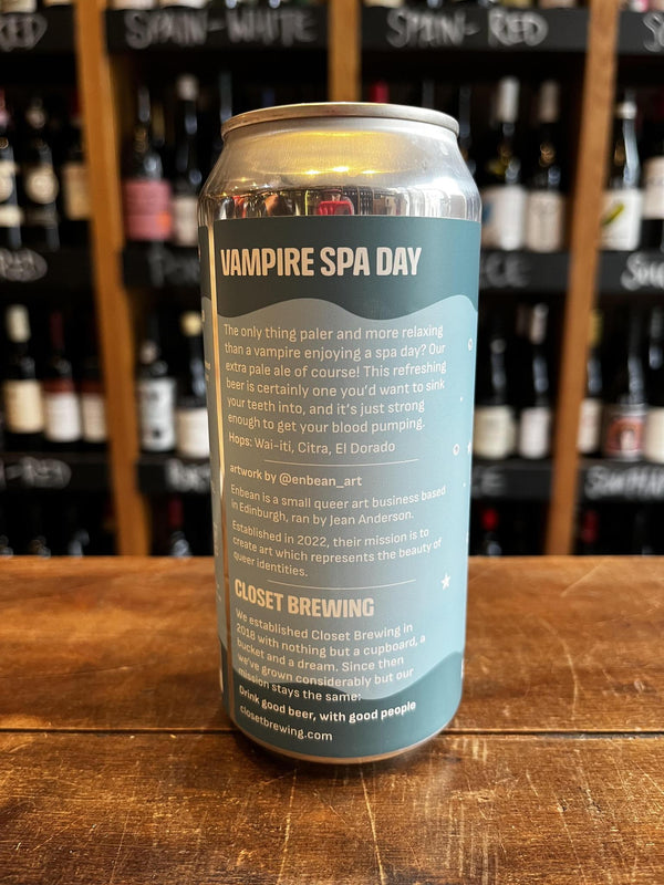 Closet Brewing - Vampire Spa Day - XPA