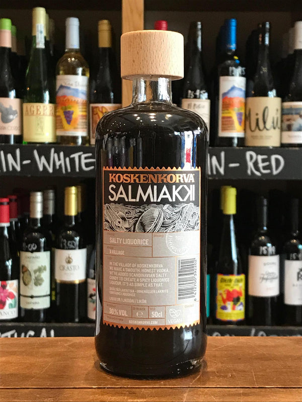 Koskenkorva Salmiakki - Salty Liquorice Vodka Liqueur