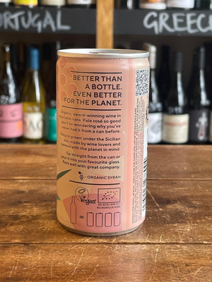 Vinca - Organic Pale Rose Wine - 187ml Can-Seven Cellars
