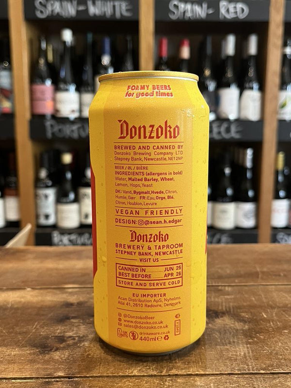 Donzoko Brewing Company - Lemon Radler