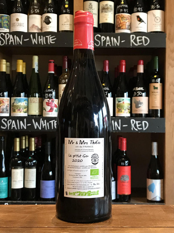Mas Theo - P'tit Gaby - Syrah, Grenache, Carignan 2020