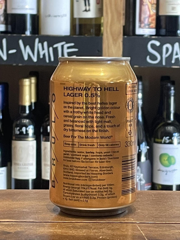 Brulo - Highway To Hell - Alcohol Free Lager