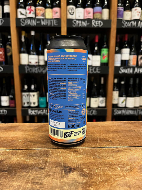 Funky Fluid - Free Gelato: White Guava, Mango & Lime - Alcohol Free Pastry Sour