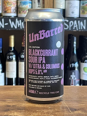 UnBarred - Blackcurrant Sour IPA - Seven Cellars