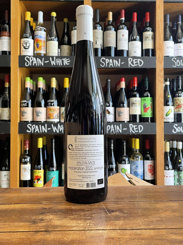 Pinot Gris Maceration, Melanie Pfister