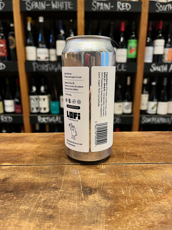 Lofi Productions - Lofi Raspberry - Wheat Beer Fruit Soda