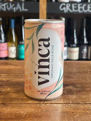 Vinca - Organic Pale Rose Wine - 187ml Can-Seven Cellars