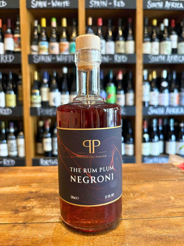 Plotting Parlour - Rum Plum Negroni 50cl - Ready to Drink Cocktail