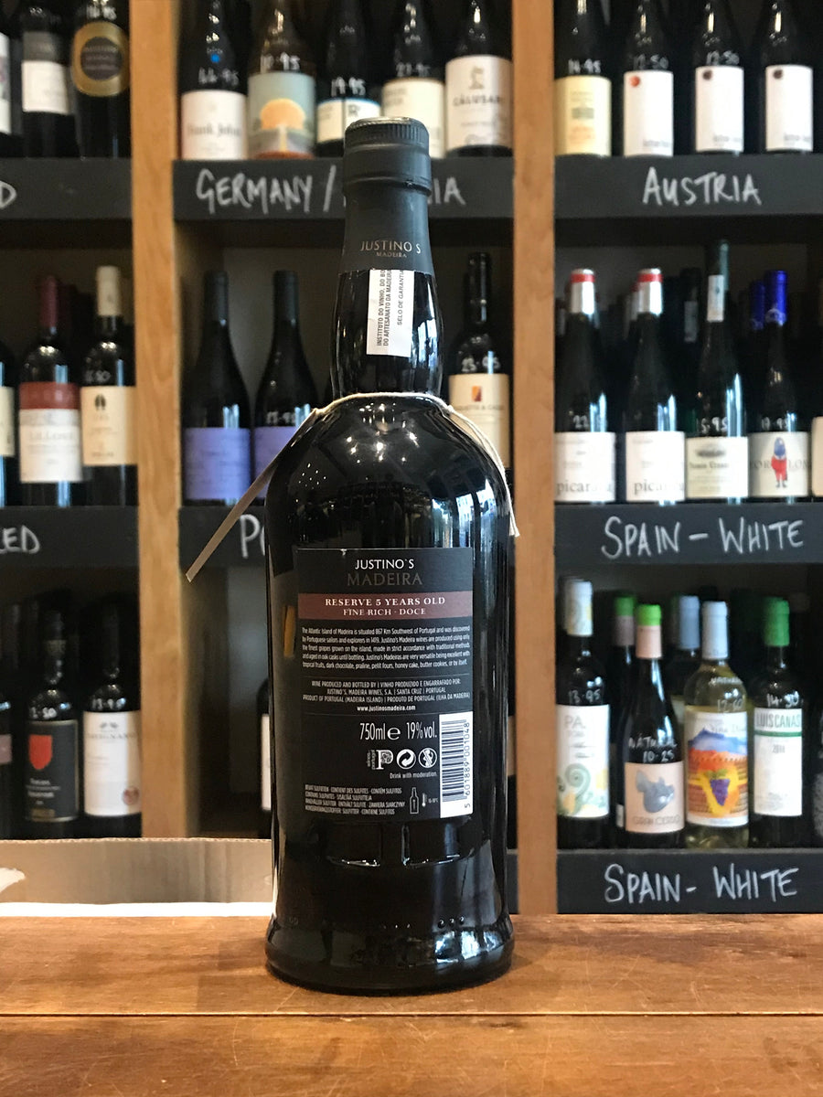Justino's Madeira - 5 Year Fine Rich Reserve | Seven Cellars Justino's Madeira - 5 Year Fine Rich Reserve | Seven Cellars