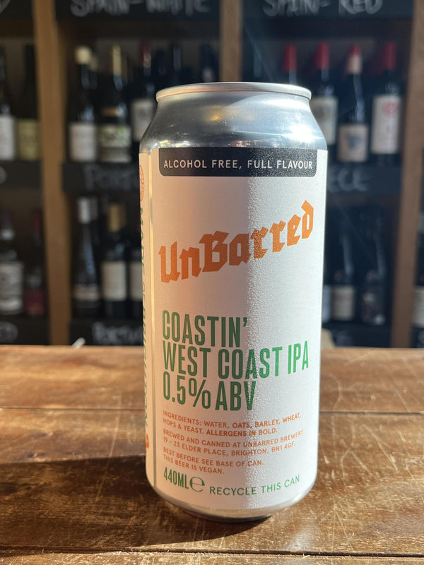 Unbarred - Coastin' - Non Alcoholic West Coast IPA
Seven Cellars