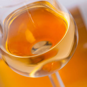 Close Up of Orange Wine - Seven Cellars