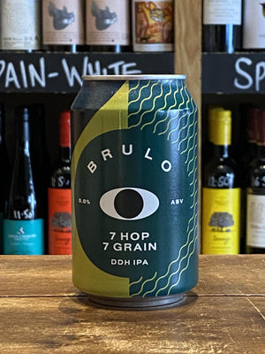 Brulo - 7 Hop 7 Grain DDH IPA - No Alcohol - Seven Cellars