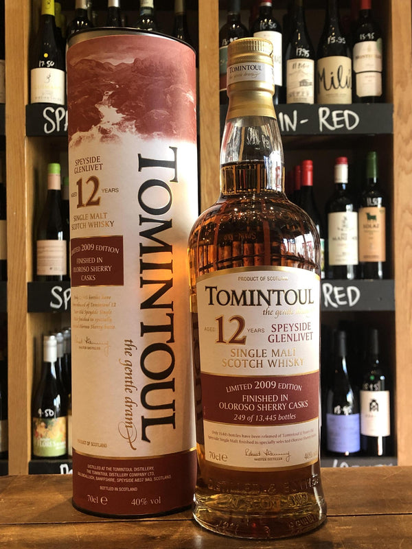 Tomintoul 12 YO Oloroso Sherry Cask Finish