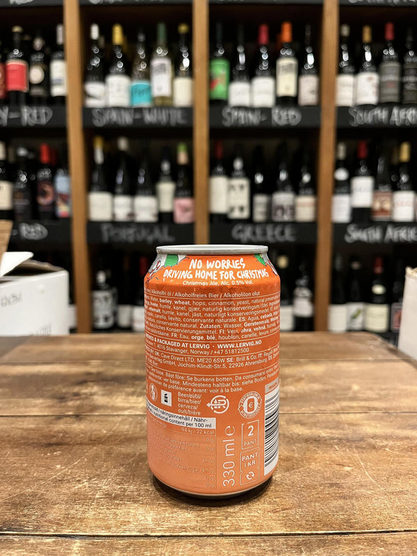 Lervig - No Worries: Driving Home For Christmas - Alcohol Free