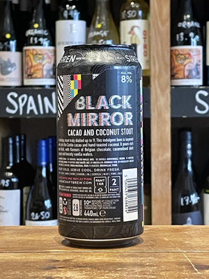 Siren - Black Mirror - Cacao and Coconut Stout - Seven Cellars