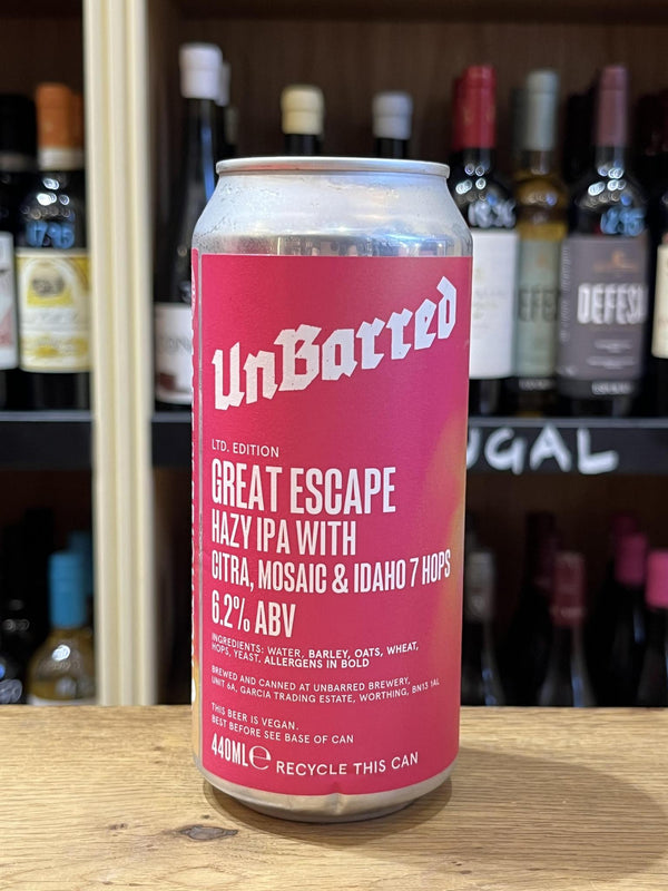 Unbarred - Great Escape IPA - Hazy IPA