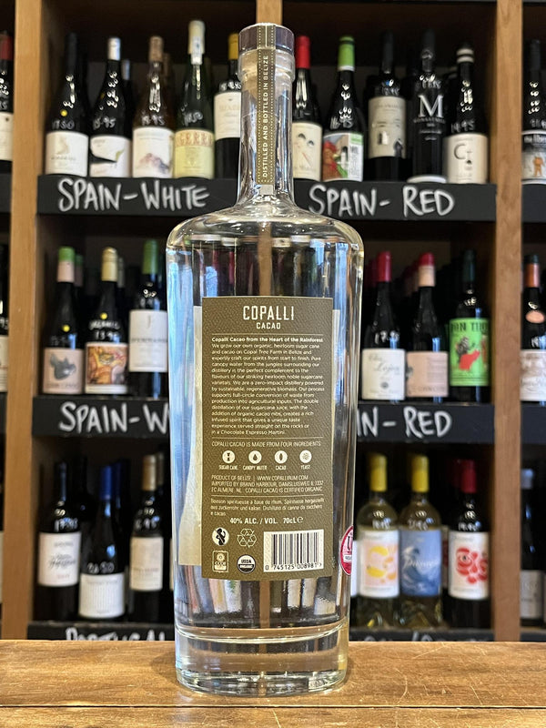 Copalli - Single Estate Organic Rum - Seven Cellars