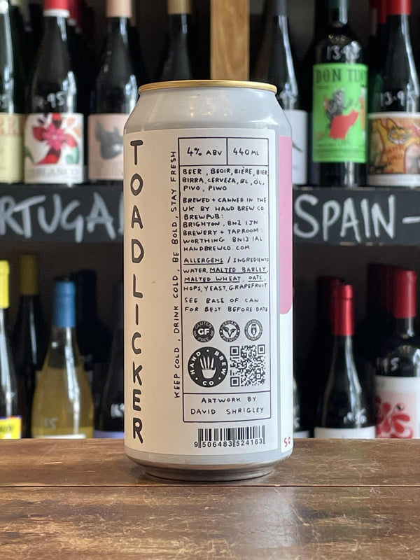 Hand Brew - Toadlicker - Grapefruit Pale Ale