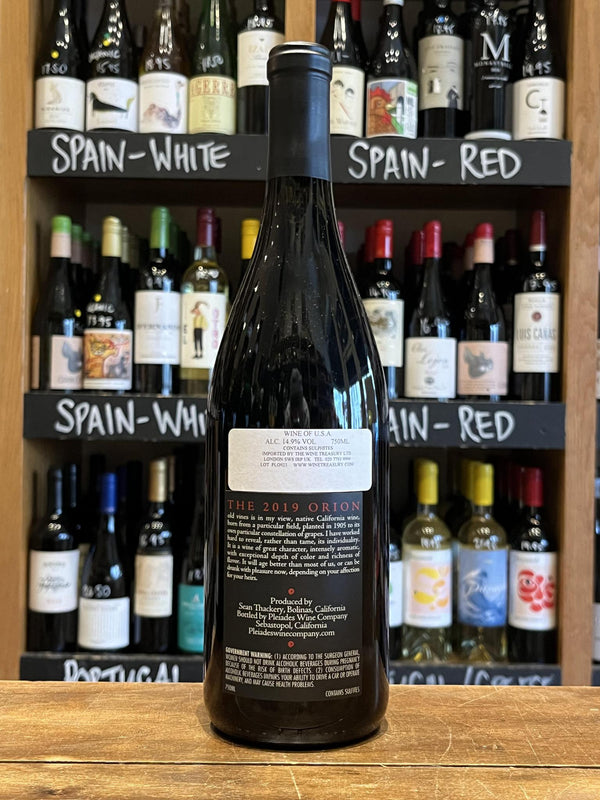 Sean Thackrey - Orion 2019 - Syrah