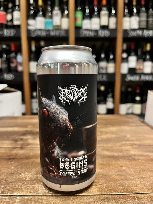 Azvex - Zombie Squirrel Begins - Coffee Stout