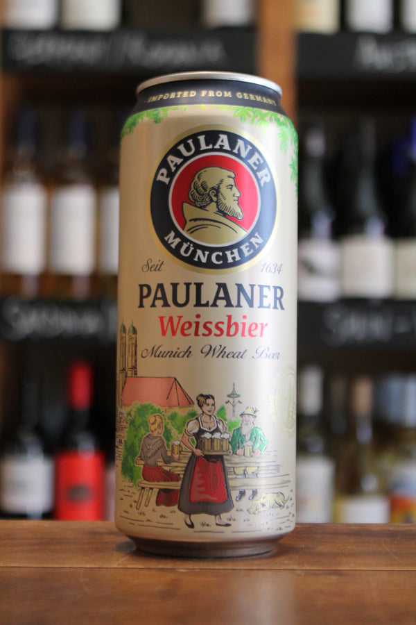 Paulaner Weissbier 50cl CANS - Seven Cellars