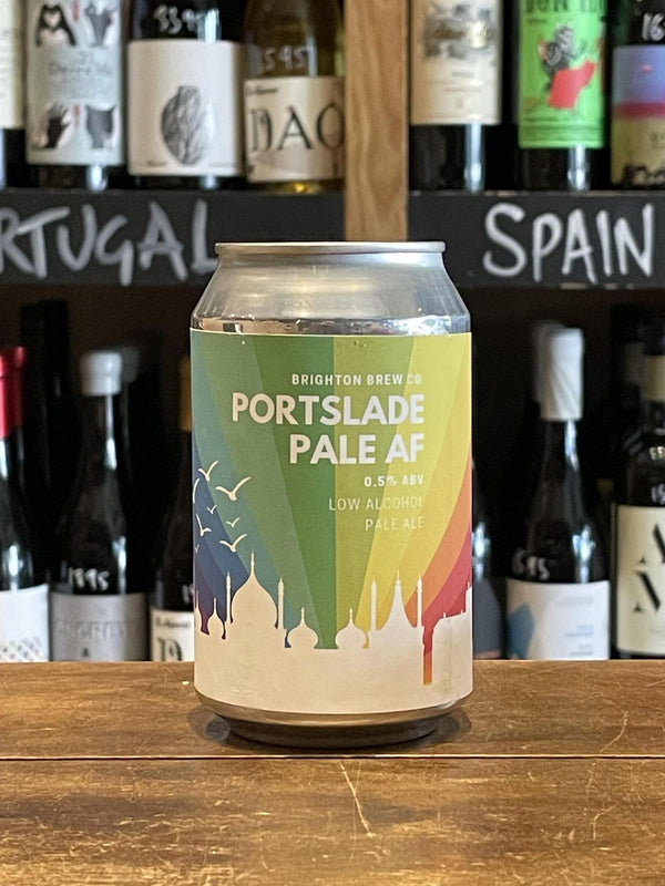 Brighton Brew Co. - Portslade Pale AF 0.5% (Gluten Free, Vegan)-Seven Cellars