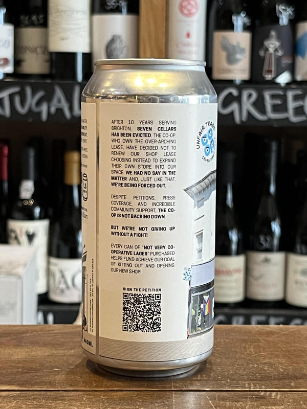 Not Very Co-operative Lager - Seven Cellars x Brighton Brew Co