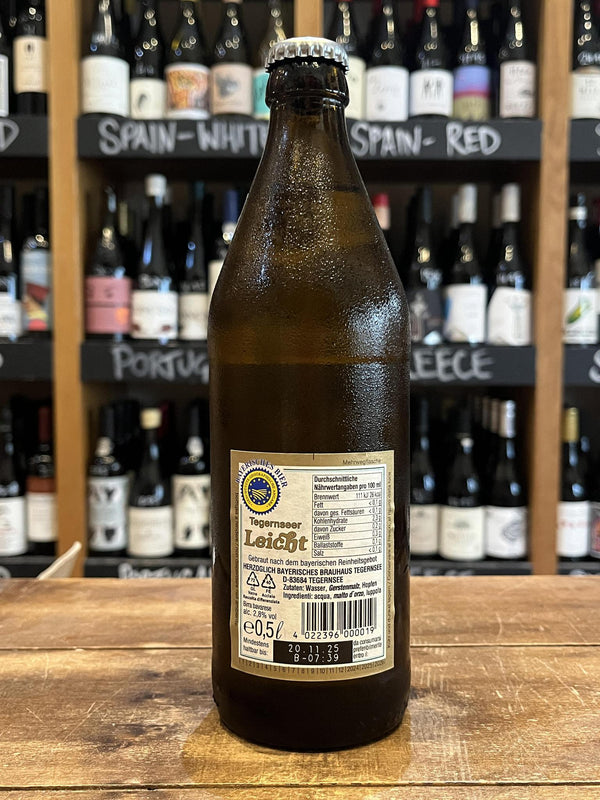 TEGERNSEE - Tegernseer Leicht - Low Alc Helles