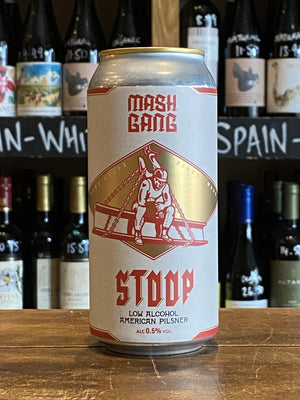 Mash Gang - Stoop Lite - Low Alcohol Lager-Seven Cellars