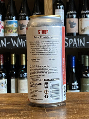 Mash Gang - Stoop Lite - Low Alcohol Lager-Seven Cellars