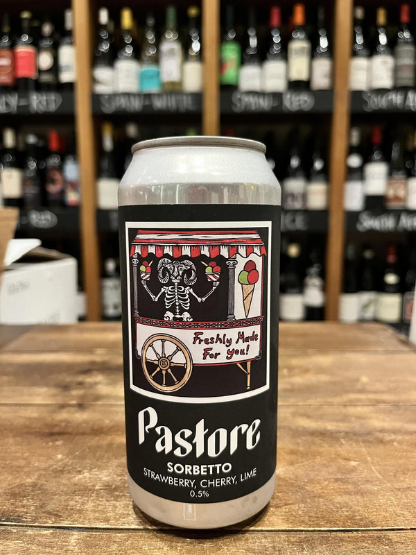 Pastore - Sorbetto Strawberry, Cherry and Lime - Non Alcoholic Sour Beer