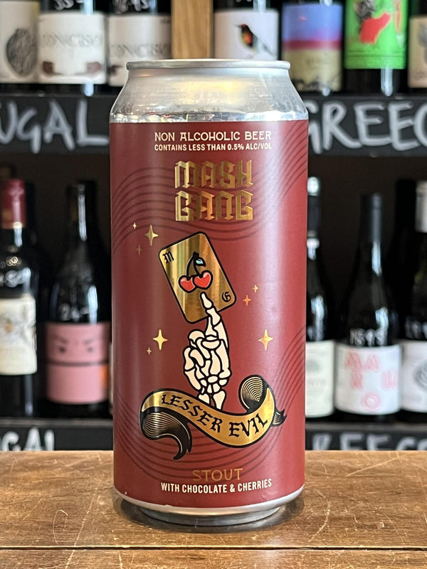 Mash Gang - Lesser Evil - AF Cherry Chocolate Stout