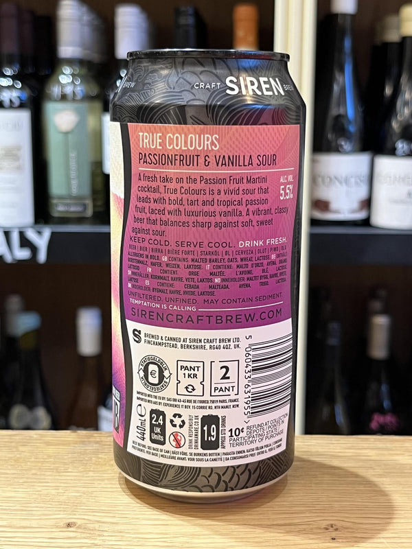 Siren - True Colours - Passionfruit and Vanilla Sour