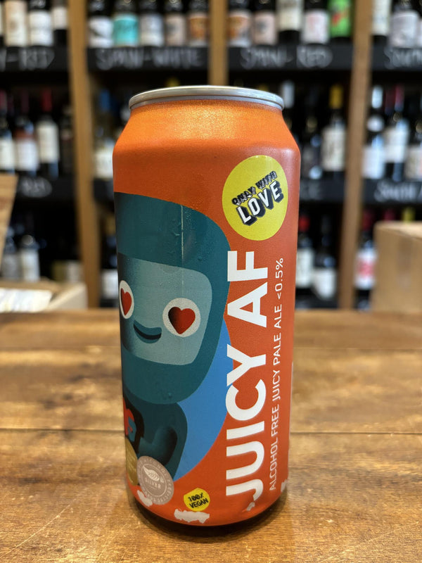 Only With Love - Juicy AF: Original Mango Pale - Alcohol Free-Seven Cellars