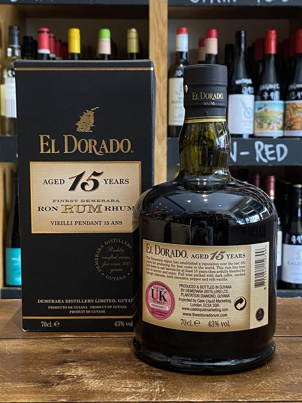 El Dorado - 15 Year Old - Rum