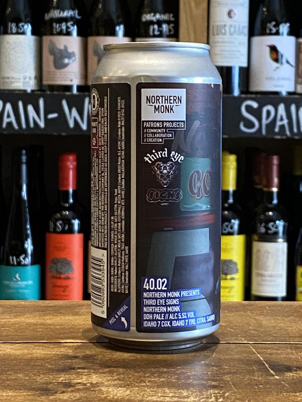 Northern Monk - Patrons Project Third Eye signs - DDH Pale Ale - Seven Cellars