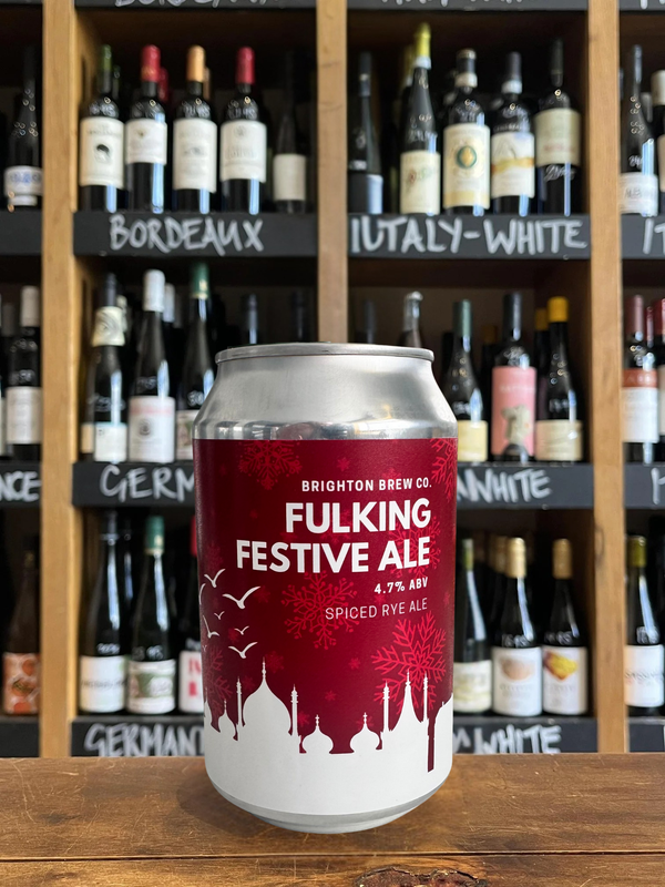 Brighton Brew Co. - Fulking Festive Ale (Gluten Free, Vegan)