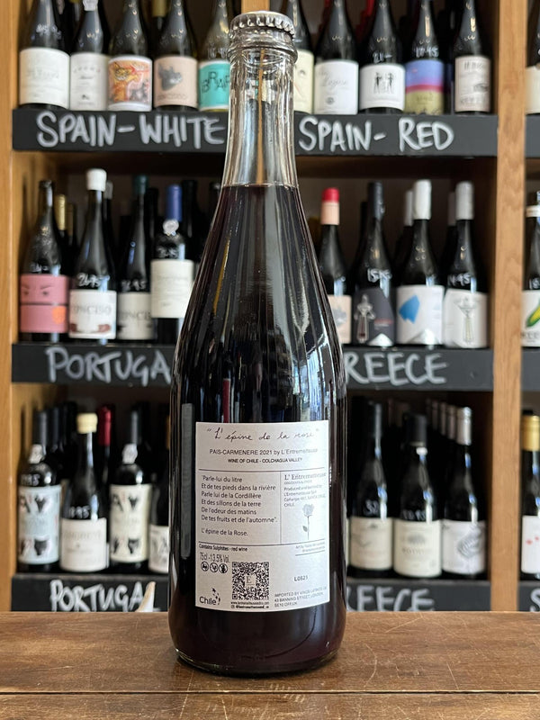 L’Entremetteuse - L’Epine De La Rose Pais Carmenere