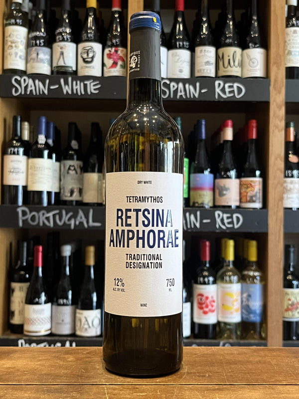 Tetramythos - Retsina-Seven Cellars