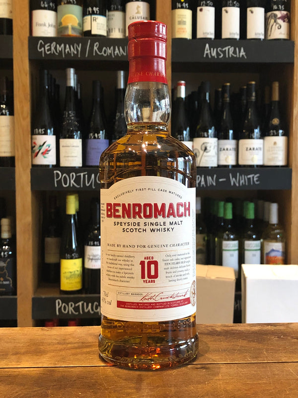 Benromach 10 YO Speyside Single Malt Scotch Whisky-Seven Cellars