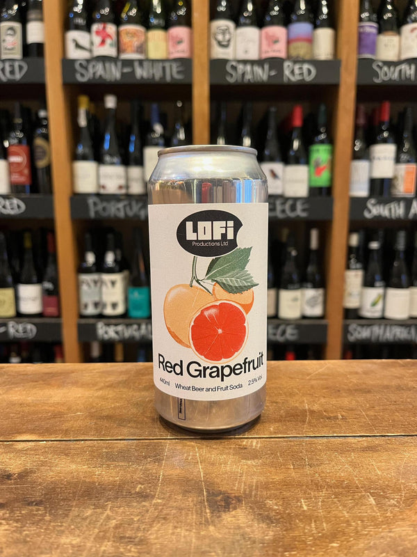 Lofi Productions - Red Grapefruit - Wheat Beer Fruit Soda