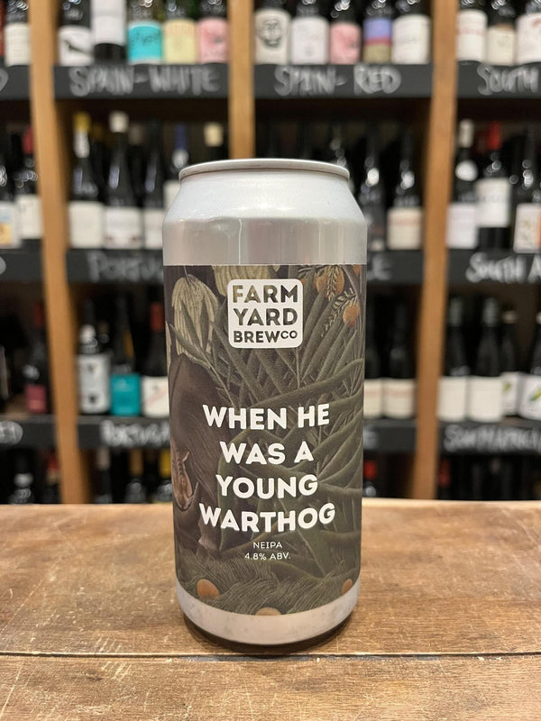 Farm Yard Brew Co. - When he was a Young Warthog - NEIPA