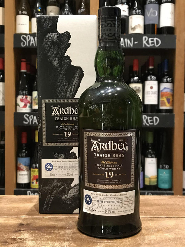 Ardbeg Traigh Bhan 19YO - Seven Cellars