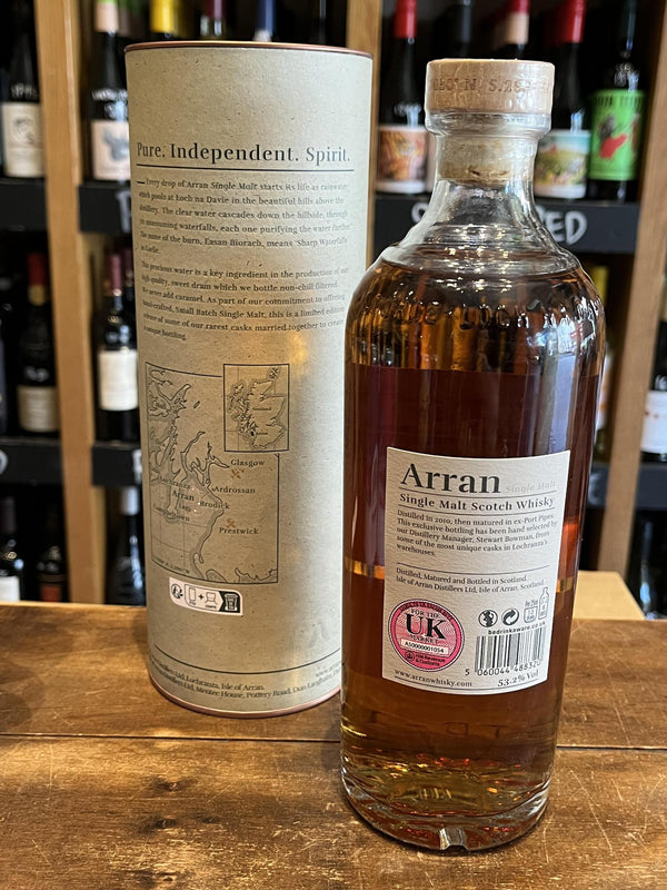 Arran Small Batch Port Pipe 13YO - Seven Cellars