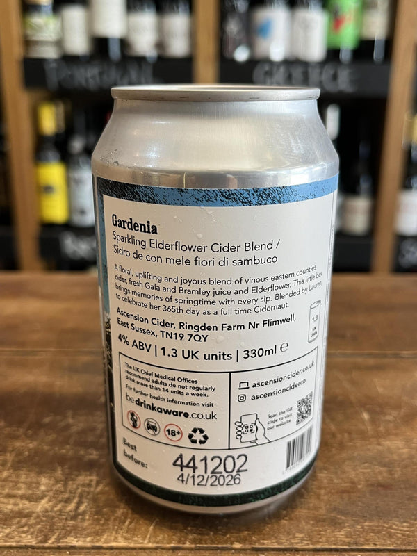 Ascension Cider - Gardenia - Pear & Elderflower Cider
Seven Cellars