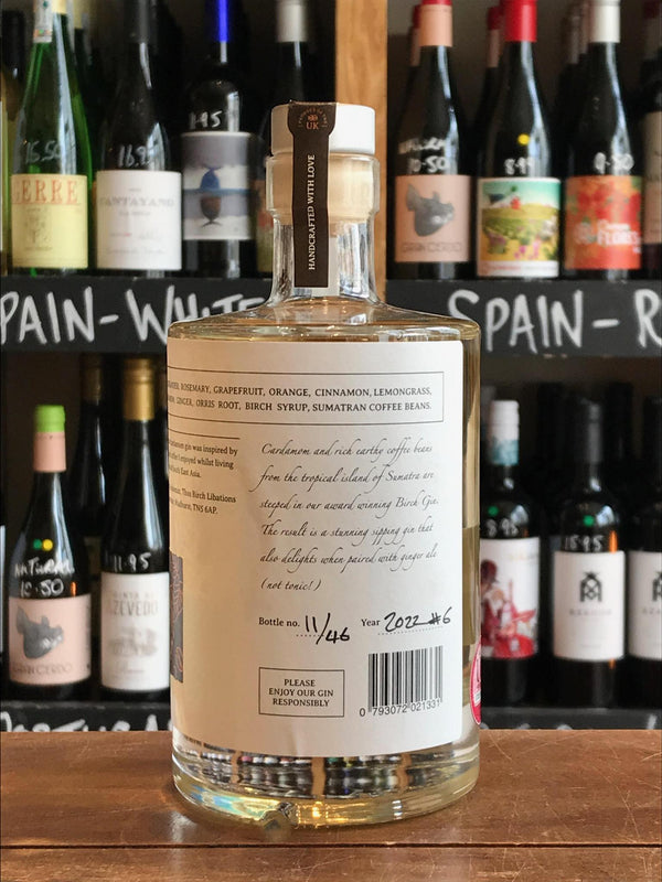 Birch Gin - Sumatra Micro Batch - Seven Cellars