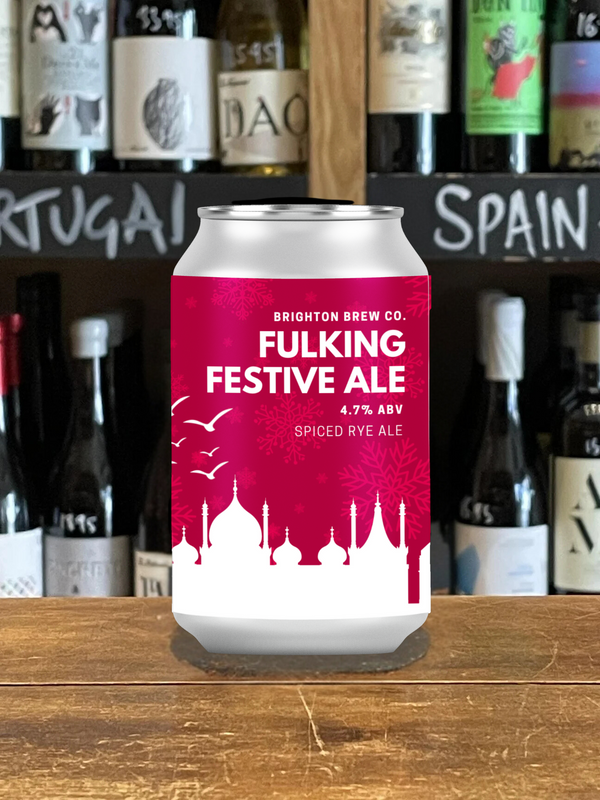 Brighton Brew Co. - Fulking Festive Ale (Gluten Free, Vegan) B2B-Seven Cellars