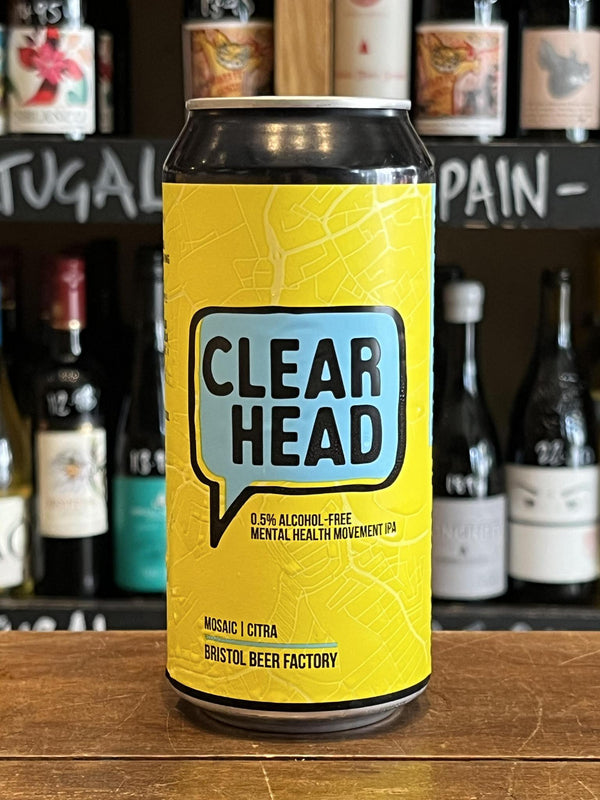 Bristol Beer Factory - Clear Head IPA 0.5% - Seven Cellars