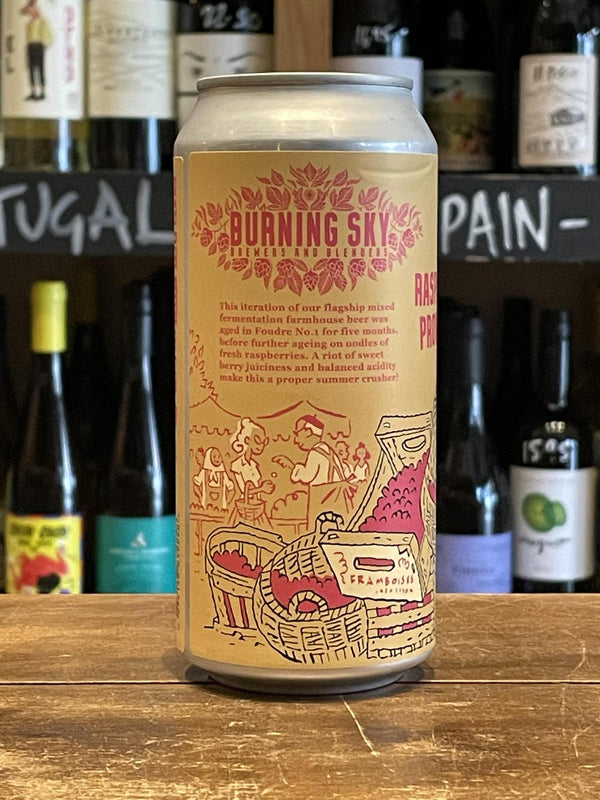 Burning Sky - Raspberry Provision - Saison-Seven Cellars