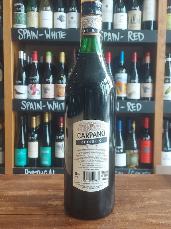 Carpano Classico - Vermouth - Seven Cellars